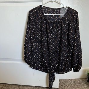 West kei blouse size small over sized fit